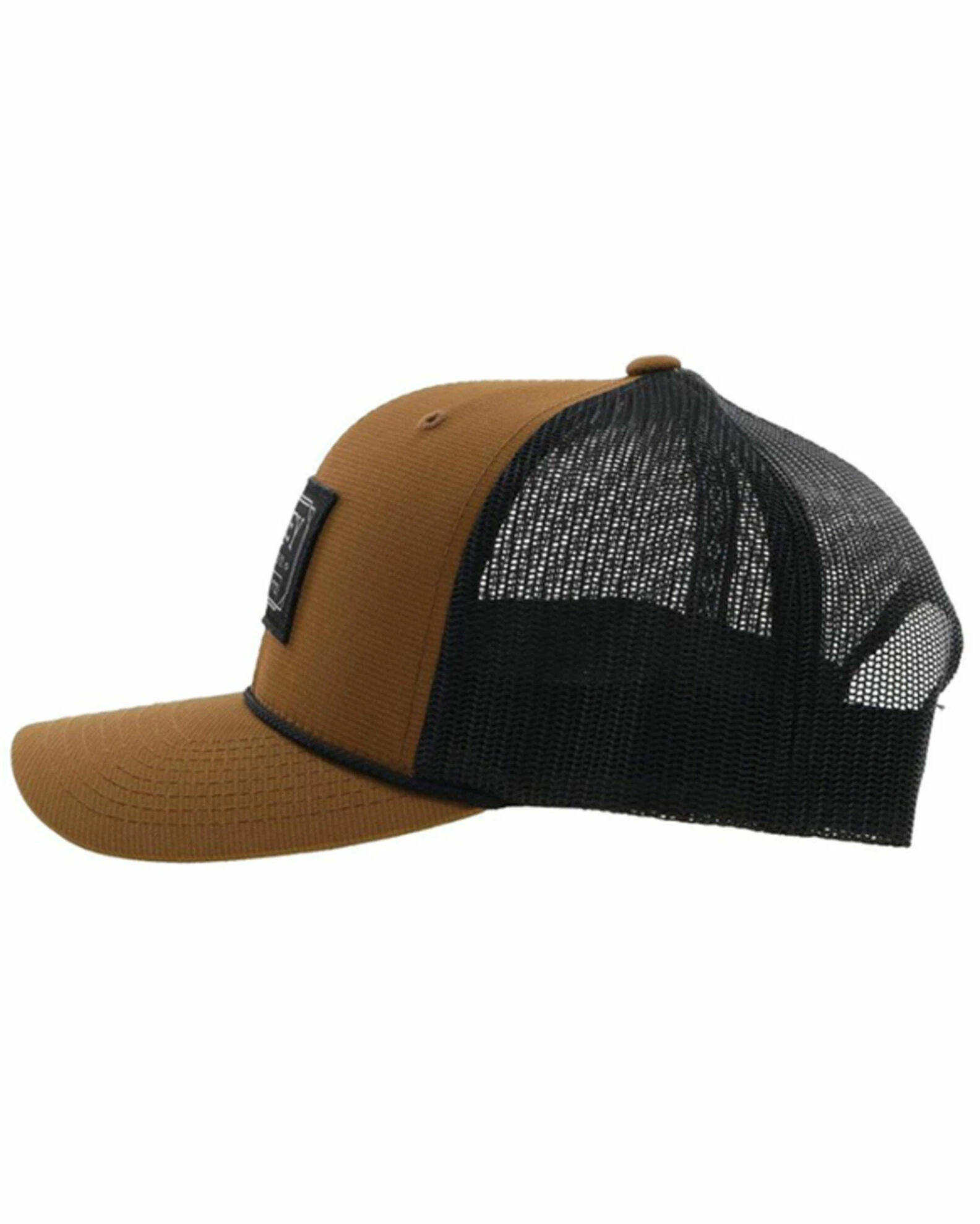 HOOey Men's Tan & Black Doc Logo Patch Mesh-Back Ball Cap 6 HOOey Men's Tan & Black Doc Logo Patch Mesh-Back Ball Cap - Image 4