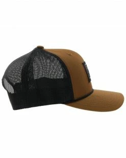 HOOey Men's Tan & Black Doc Logo Patch Mesh-Back Ball Cap 11 HOOey Men's Tan & Black Doc Logo Patch Mesh-Back Ball Cap -Hooey Shop 2000356363 280 P5