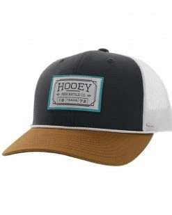 HOOey Men's Doc Logo Patch Mesh Back Ball Cap  Navy -Hooey Shop 2000356364 410 P1 1