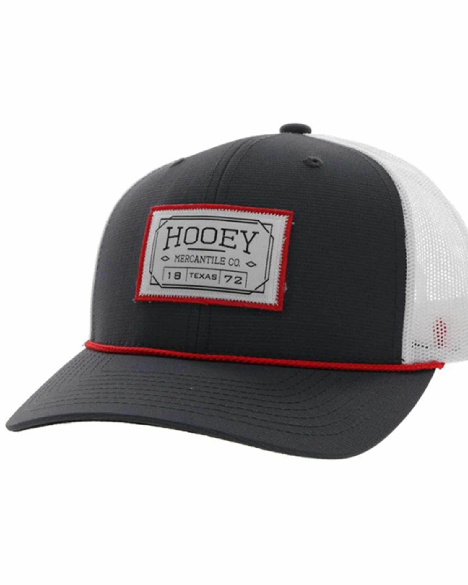 HOOey Men's Navy & White Doc Logo Patch Mesh-Back Trucker Cap 3 HOOey Men's Navy & White Doc Logo Patch Mesh-Back Trucker Cap