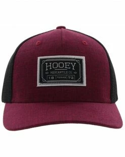 HOOey Men's Purple & Black Doc Logo Patch Mesh-Back Flex-Fit Ball Cap  -Hooey Shop 2000356366 500 P3