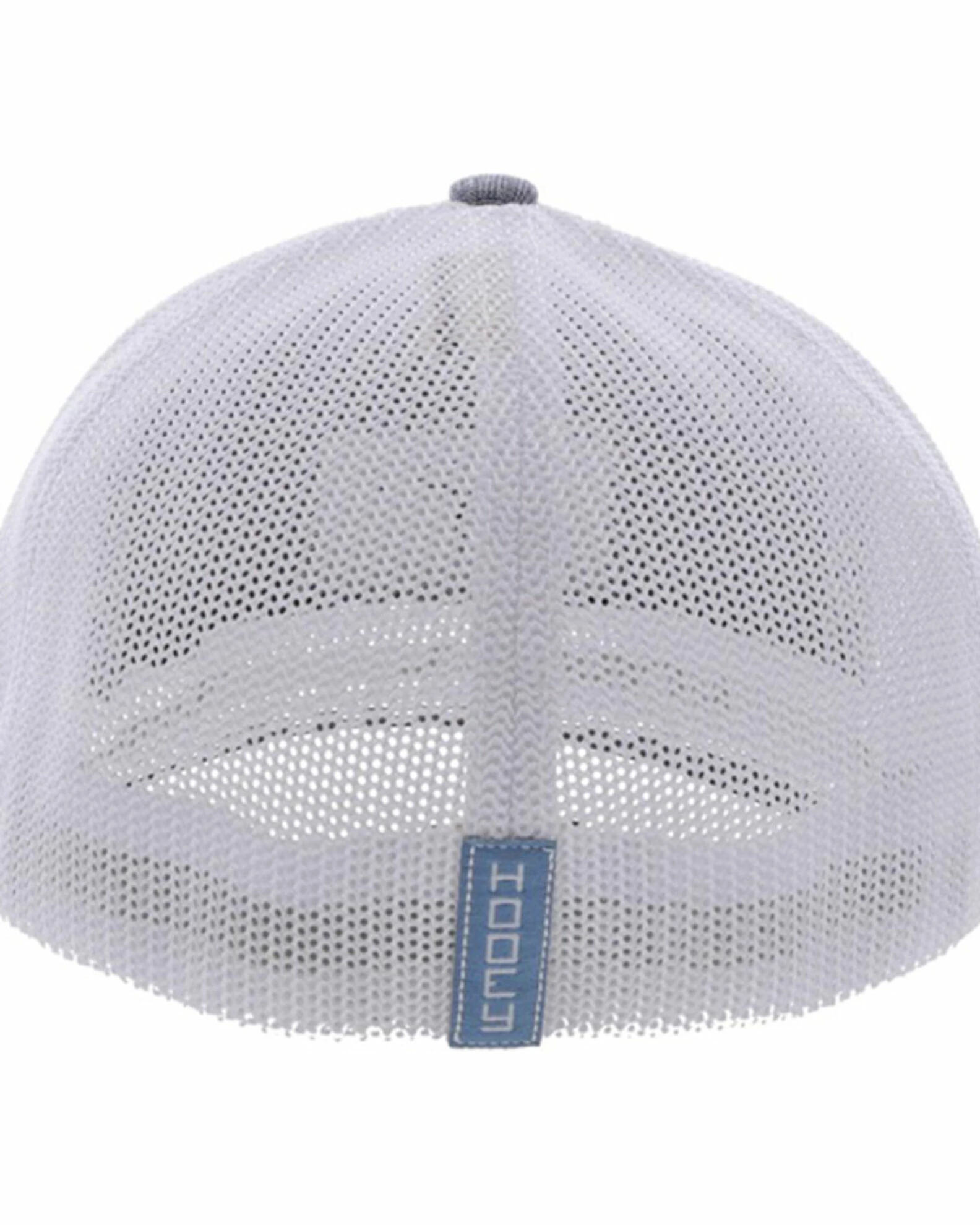 HOOey Men's Black & White Doc Logo Patch Mesh-Back Flex-Fit Ball Cap 4 HOOey Men's Black & White Doc Logo Patch Mesh-Back Flex-Fit Ball Cap - Image 2