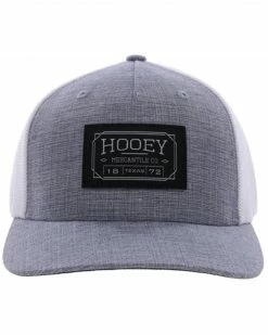 HOOey Men's Black & White Doc Logo Patch Mesh-Back Flex-Fit Ball Cap 9 HOOey Men's Black & White Doc Logo Patch Mesh-Back Flex-Fit Ball Cap -Hooey Shop 2000356368 400 P3