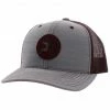 HOOey Men's Cayman Logo Flex-Fit Mesh Back Ball Cap  Grey -Hooey Shop 2000356370 020 P1