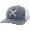 Hooey Men's Sterling Logo Embroidered Mesh Back Trucker Cap Blue