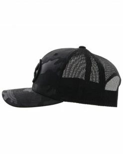 HOOey Men's O Classic Embroidered Logo Mesh-Back Trucker Cap Black 11 HOOey Men's O Classic Embroidered Logo Mesh-Back Trucker Cap Black -Hooey Shop 2000356378 001 P4