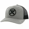 HOOey Men's Grey & Black O Classic Embroidered Logo Mesh-Back Trucker Cap 1 HOOey Men's Grey & Black O Classic Embroidered Logo Mesh-Back Trucker Cap -Hooey Shop 2000356379 020 P1