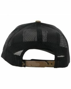 Alternative view of HOOey Men's Camo Liberty Roper Flag Patch Mesh Back Trucker Cap 
