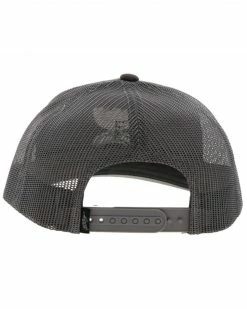 Alternative view of Hooey Men's Texican Logo Embroidered Mesh Back Trucker Cap Brown