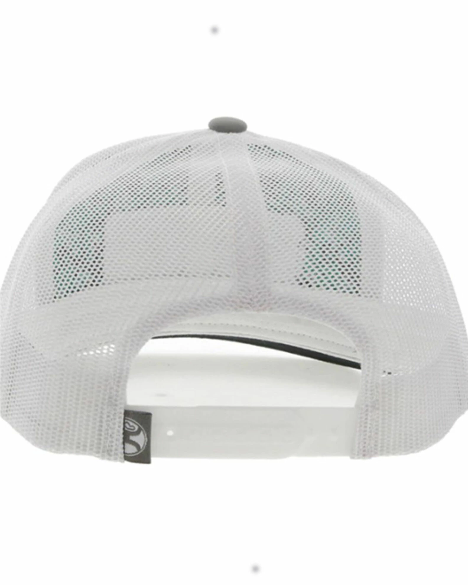Hooey Men's Horizon Logo Patch Mesh Back Trucker Cap Grey 4 Hooey Men's Horizon Logo Patch Mesh Back Trucker Cap Grey - Image 2