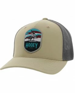 Hooey Men's Cheyenne Logo Patch Mesh Back Trucker Cap Tan 13 Hooey Men's Cheyenne Logo Patch Mesh Back Trucker Cap Tan -Hooey Shop 2000356399 280 P1 1