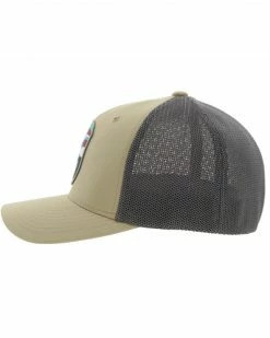 Hooey Men's Cheyenne Logo Patch Mesh Back Trucker Cap Tan 11 Hooey Men's Cheyenne Logo Patch Mesh Back Trucker Cap Tan -Hooey Shop 2000356399 280 P4