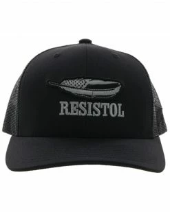 Hooey Men's Resistol Americana Feather Patch Mesh Back Trucker Cap 9 Hooey Men's Resistol Americana Feather Patch Mesh Back Trucker Cap -Hooey Shop 2000356402 001 P3
