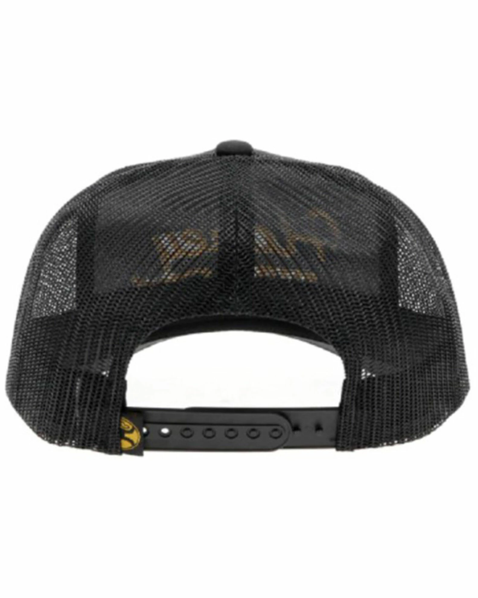 Hooey Men's Embroidered Logo Script Mesh Back Ball Cap Black 3 Hooey Men's Embroidered Logo Script Mesh Back Ball Cap Black - Image 2