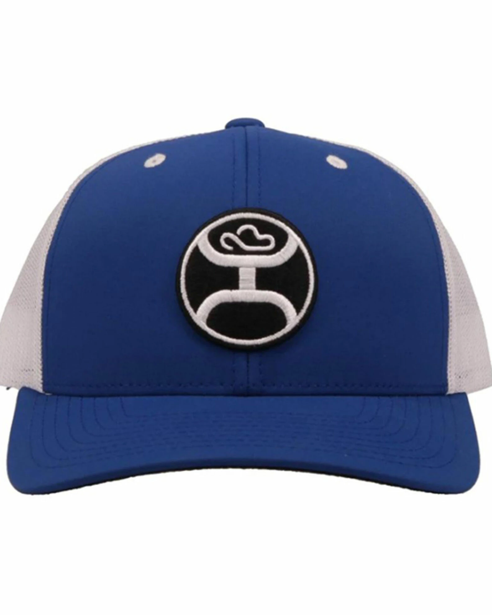 Hooey Men's Primo Mesh Back Trucker Cap Blue 5 Hooey Men's Primo Mesh Back Trucker Cap Blue - Image 3