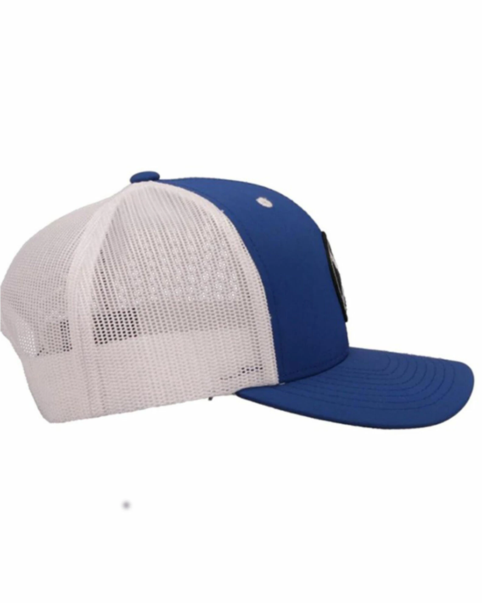 Hooey Men's Primo Mesh Back Trucker Cap Blue 7 Hooey Men's Primo Mesh Back Trucker Cap Blue - Image 5