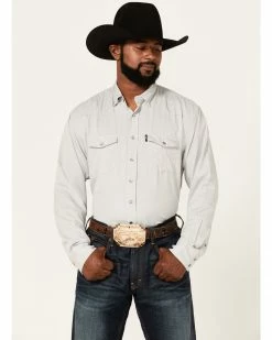 Hooey Men's Sol Long Sleeve Snap Western Shirt Grey 11 Hooey Men's Sol Long Sleeve Snap Western Shirt Grey -Hooey Shop 2000356905 020 P1 1