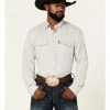 Hooey Men's Sol Long Sleeve Snap Western Shirt Grey -Hooey Shop 2000356905 020 P1