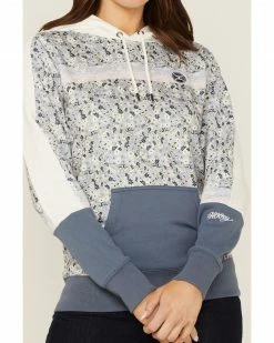 Hooey Women's Serape Cheyenne Floral Hoodie Sweatshirt Cream 9 Hooey Women's Serape Cheyenne Floral Hoodie Sweatshirt Cream -Hooey Shop 2000361096 110 P3