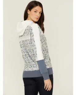 Hooey Women's Serape Cheyenne Floral Hoodie Sweatshirt Cream 10 Hooey Women's Serape Cheyenne Floral Hoodie Sweatshirt Cream -Hooey Shop 2000361096 110 P4