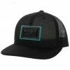 Hooey Kids' Doc Logo Patch Mesh Back Trucker Cap For Unisex-Kid Black -Hooey Shop 2000361479 001 P1