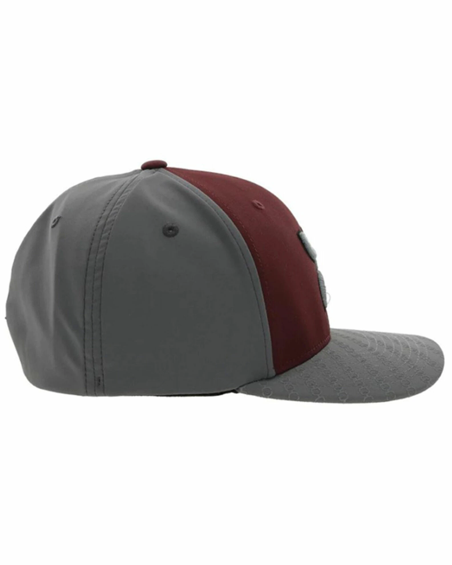 Hooey Kids' Solo III Embroidered Logo Flexfit Cap For Unisex-Kid Burgundy 7 Hooey Kids' Solo III Embroidered Logo Flexfit Cap For Unisex-Kid Burgundy - Image 5