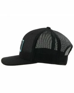 Hooey Men's Doc Logo Patch Mesh Trucker Cap Black 11 Hooey Men's Doc Logo Patch Mesh Trucker Cap Black -Hooey Shop 2000361495 001 P4