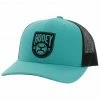 Hooey Men's Bronx Rubber Logo Patch Mesh Back Trucker Cap Turquoise 2 Hooey Men's Bronx Rubber Logo Patch Mesh Back Trucker Cap Turquoise -Hooey Shop 2000361496 440 P1