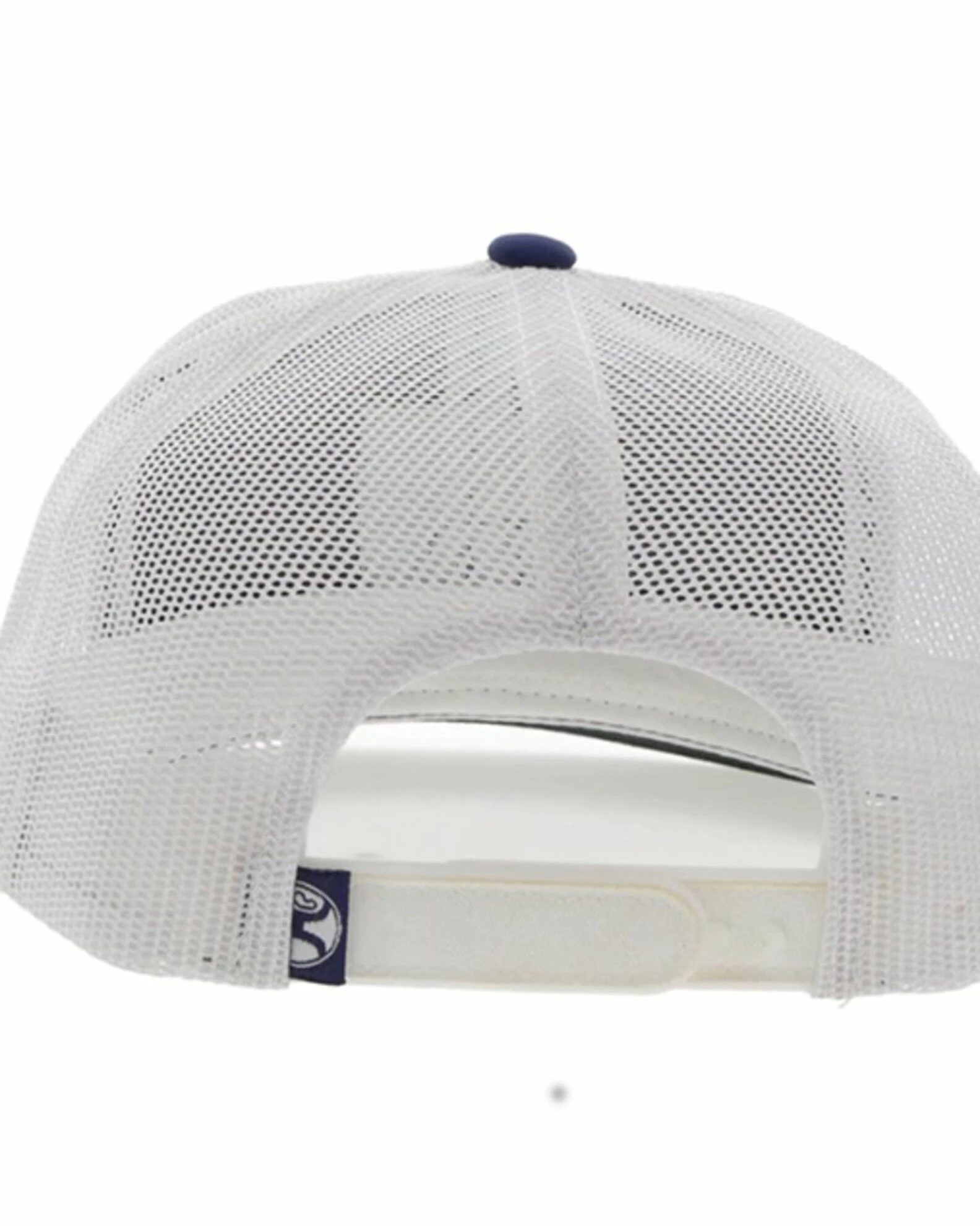 Hooey Men's Bronx Rubber Logo Patch Mesh Back Trucker Cap Navy 4 Hooey Men's Bronx Rubber Logo Patch Mesh Back Trucker Cap Navy - Image 2