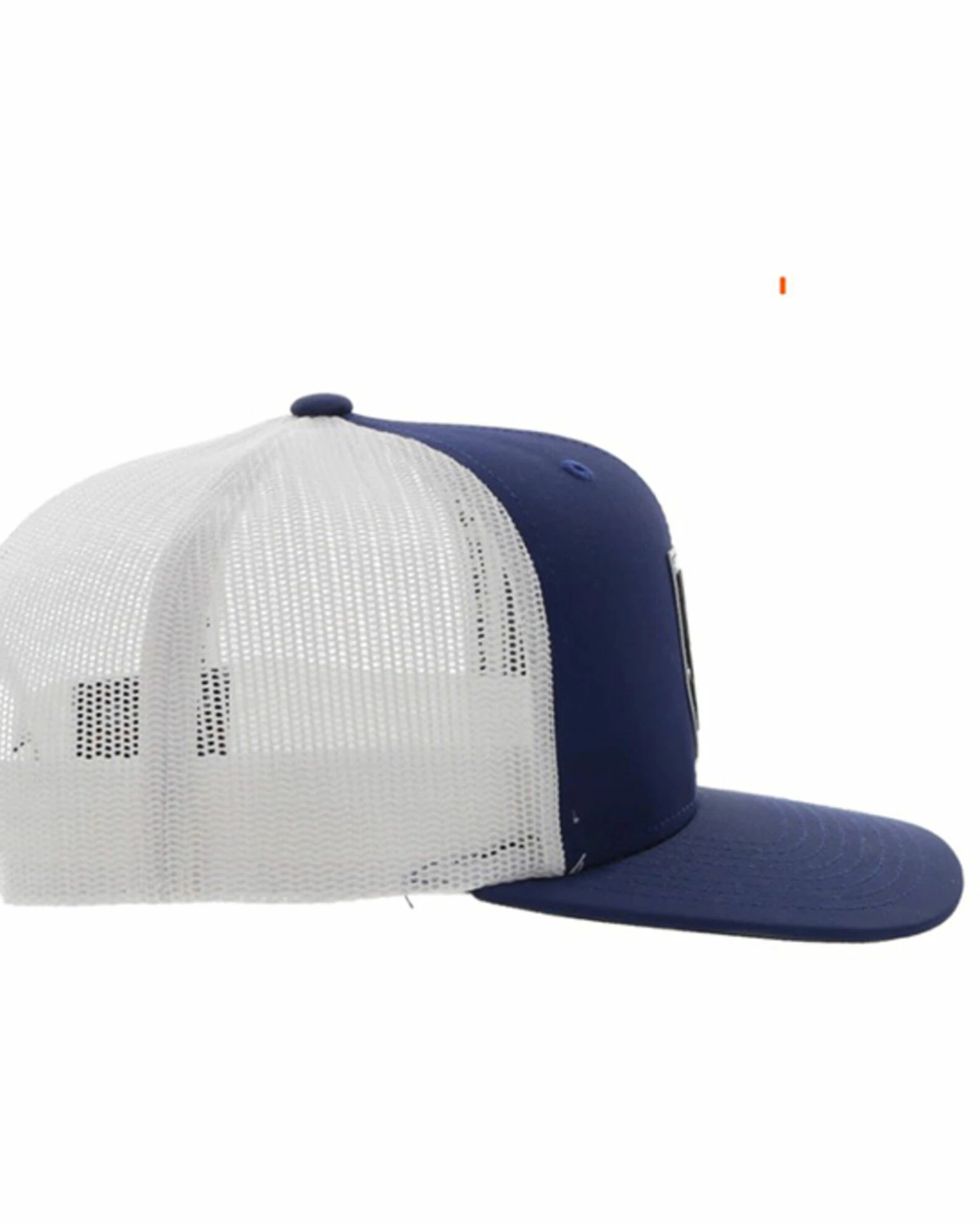 Hooey Men's Bronx Rubber Logo Patch Mesh Back Trucker Cap Navy 7 Hooey Men's Bronx Rubber Logo Patch Mesh Back Trucker Cap Navy - Image 5