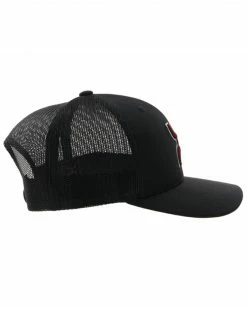 Hooey Men's Sterling Logo Embroidered Mesh Back Trucker Cap Black 12 Hooey Men's Sterling Logo Embroidered Mesh Back Trucker Cap Black -Hooey Shop 2000361498 001 P5
