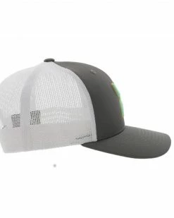 Hooey Men's Sterling Logo Embroidered Mesh Back Trucker Cap Grey -Hooey Shop 2000361499 020 P4