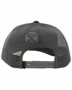 Alternative view of Hooey Men's O Classic Logo Embroidered Mesh Back Trucker Cap Olive