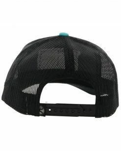 Alternative view of Hooey Men's Liberty Roper Mesh Back Trucker Cap Turquoise