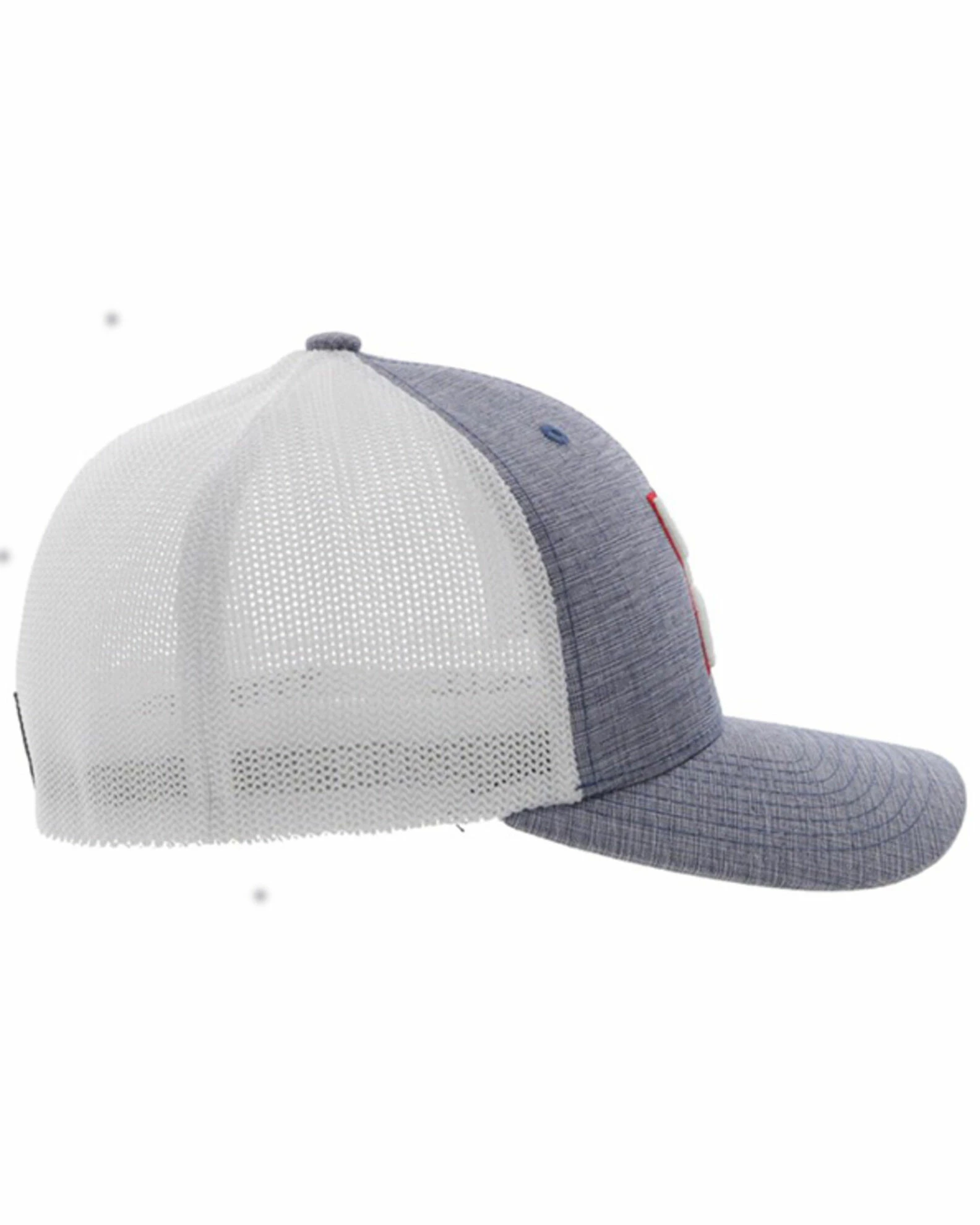 Hooey Men's Coach Logo Embroidered Mesh Back Trucker Cap Indigo 7 Hooey Men's Coach Logo Embroidered Mesh Back Trucker Cap Indigo - Image 5