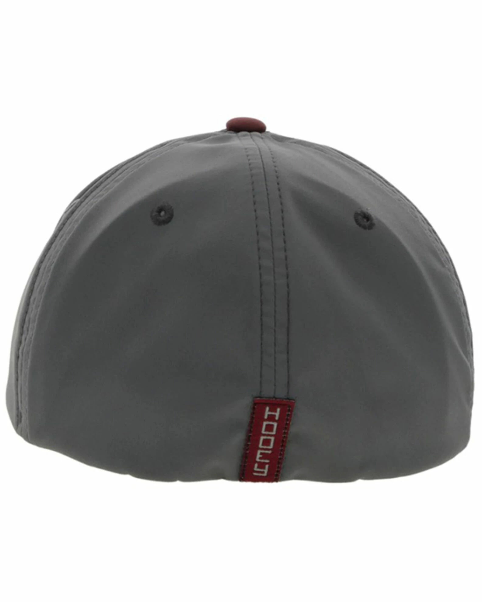 Hooey Men's Solo III Logo Embroidered Mesh Back Trucker Cap Maroon 4 Hooey Men's Solo III Logo Embroidered Mesh Back Trucker Cap Maroon - Image 2