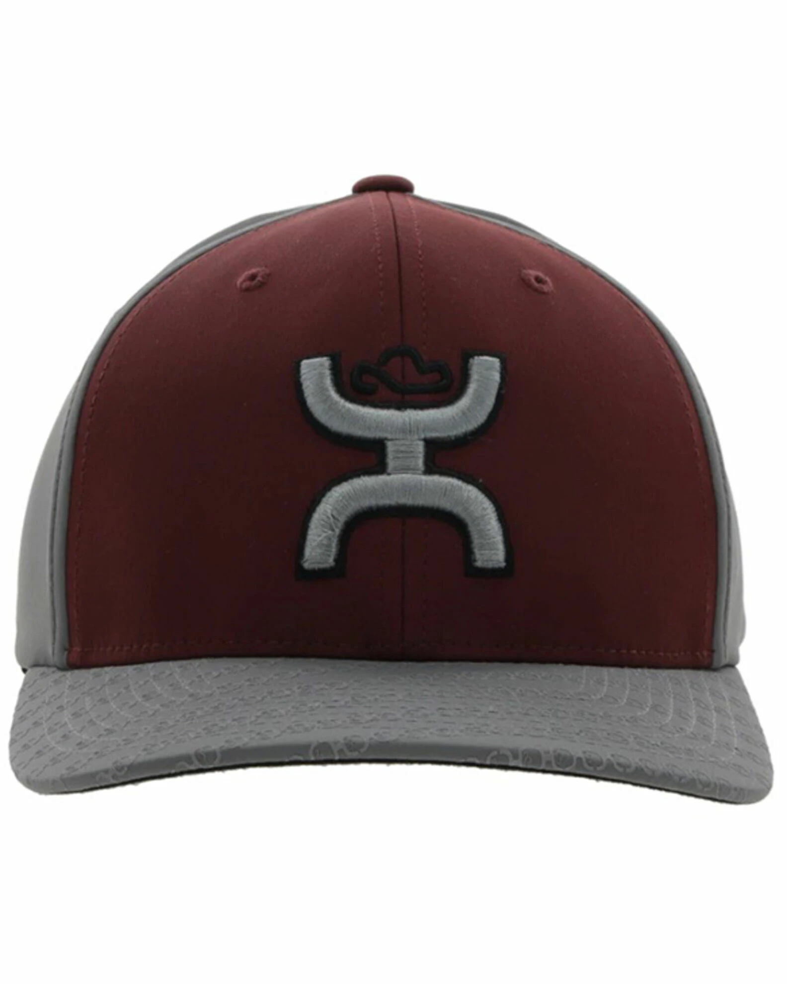 Hooey Men's Solo III Logo Embroidered Mesh Back Trucker Cap Maroon 5 Hooey Men's Solo III Logo Embroidered Mesh Back Trucker Cap Maroon - Image 3