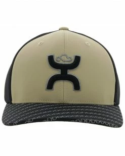 Hooey Men's Solo III Embroidered Logo Flexfit Ball Cap Tan 10 Hooey Men's Solo III Embroidered Logo Flexfit Ball Cap Tan -Hooey Shop 2000361523 280 P3