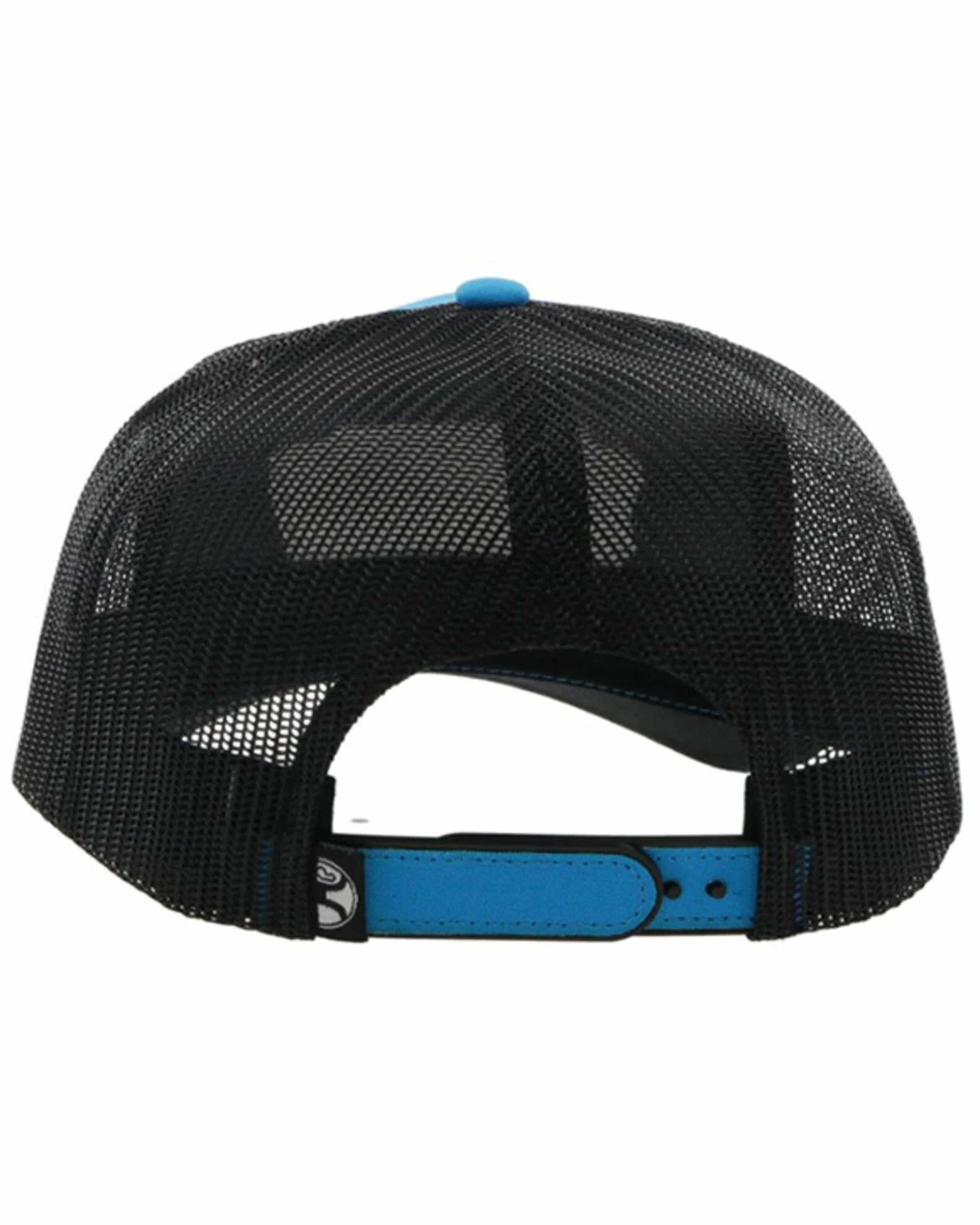 Hooey Men's Davis Desert Logo Patch Mesh Back Trucker Cap Blue 4 Hooey Men's Davis Desert Logo Patch Mesh Back Trucker Cap Blue - Image 2