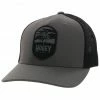 Hooey Men's Cheyenne Logo Patch Mesh Back Trucker Cap Charcoal 1 Hooey Men's Cheyenne Logo Patch Mesh Back Trucker Cap Charcoal -Hooey Shop 2000361532 022 P1