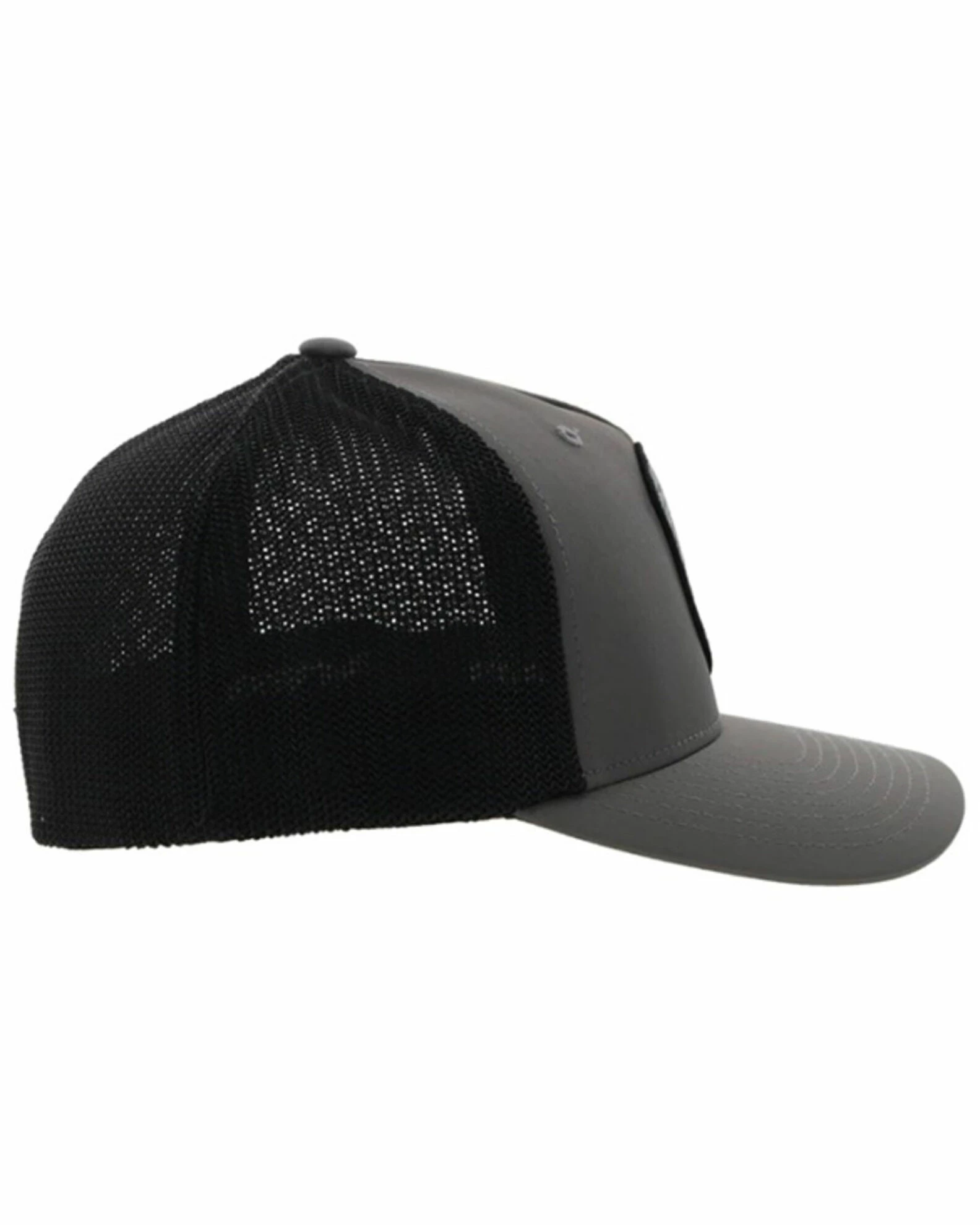 Hooey Men's Cheyenne Logo Patch Mesh Back Trucker Cap Charcoal 7 Hooey Men's Cheyenne Logo Patch Mesh Back Trucker Cap Charcoal - Image 5