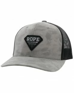Hooey Women's Rope Like A Girl Patch Mesh Back Trucker Cap Grey 13 Hooey Women's Rope Like A Girl Patch Mesh Back Trucker Cap Grey -Hooey Shop 2000361547 020 P1 1