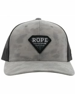 Hooey Women's Rope Like A Girl Patch Mesh Back Trucker Cap Grey 10 Hooey Women's Rope Like A Girl Patch Mesh Back Trucker Cap Grey -Hooey Shop 2000361547 020 P3