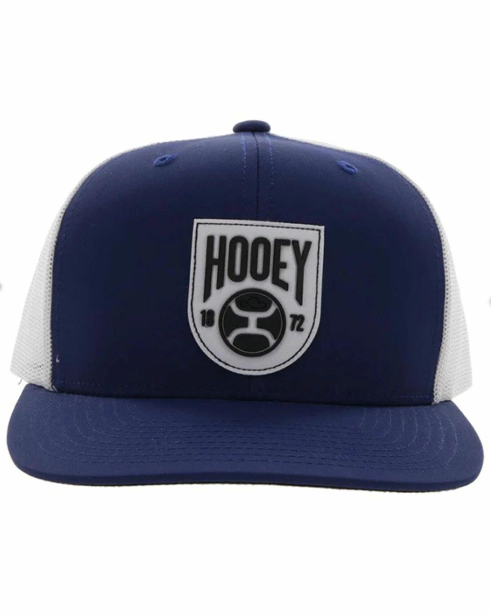 Hooey Kids' Bronx Logo Patch Mesh Back Trucker Cap For Unisex-Kid Navy 5 Hooey Kids' Bronx Logo Patch Mesh Back Trucker Cap For Unisex-Kid Navy - Image 3