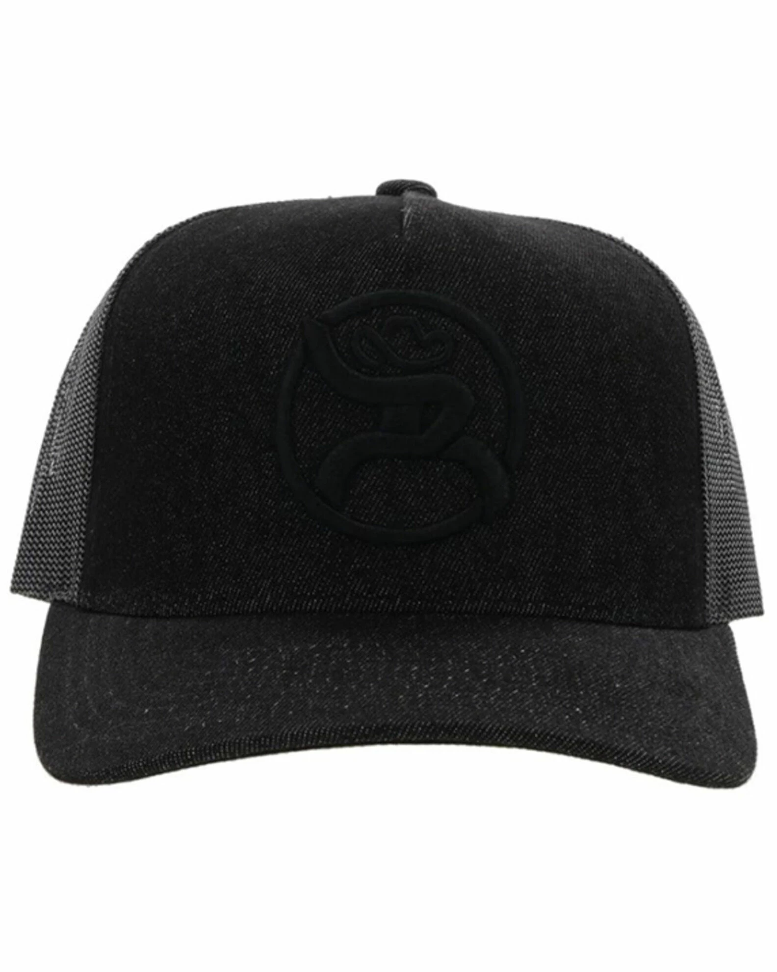 Hooey Kids' Strap Roughy Logo Patch Mesh Back Trucker Cap For Unisex-Kid Black 5 Hooey Kids' Strap Roughy Logo Patch Mesh Back Trucker Cap For Unisex-Kid Black - Image 3