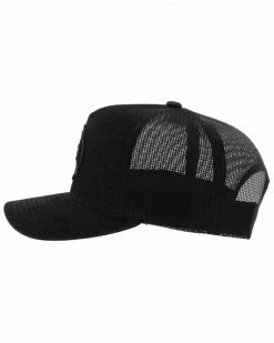 Hooey Kids' Strap Roughy Logo Patch Mesh Back Trucker Cap For Unisex-Kid Black 11 Hooey Kids' Strap Roughy Logo Patch Mesh Back Trucker Cap For Unisex-Kid Black -Hooey Shop 2000361550 001 P4