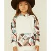Hooey Youth Girls' Morocco Geo Print Hoodie Ivory -Hooey Shop 2000363208 103 P1