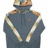 Hooey Boys' Oasis Leaf Trim Hooded Sweatshirt Grey -Hooey Shop 2000363218 020 P1