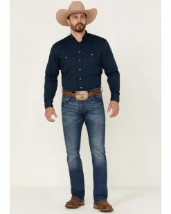 Alternative view of HOOey Men's Sol Long Sleeve Snap Western Shirt 