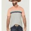 HOOey Men's Maverick Pique Stripe Short Sleeve Polo Shirt 2 HOOey Men's Maverick Pique Stripe Short Sleeve Polo Shirt -Hooey Shop 2000363532 442 P1